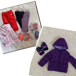 Baby girl 18m-2T bundle